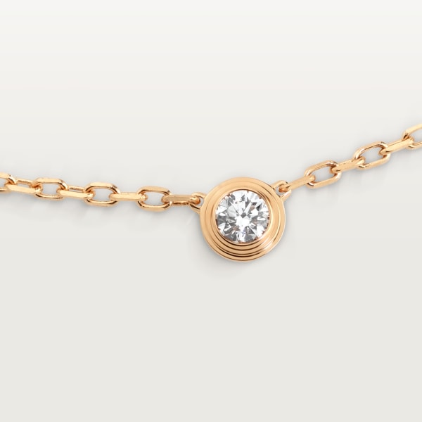 Collar Cartier d'Amour tamaño pequeño Oro amarillo, diamante