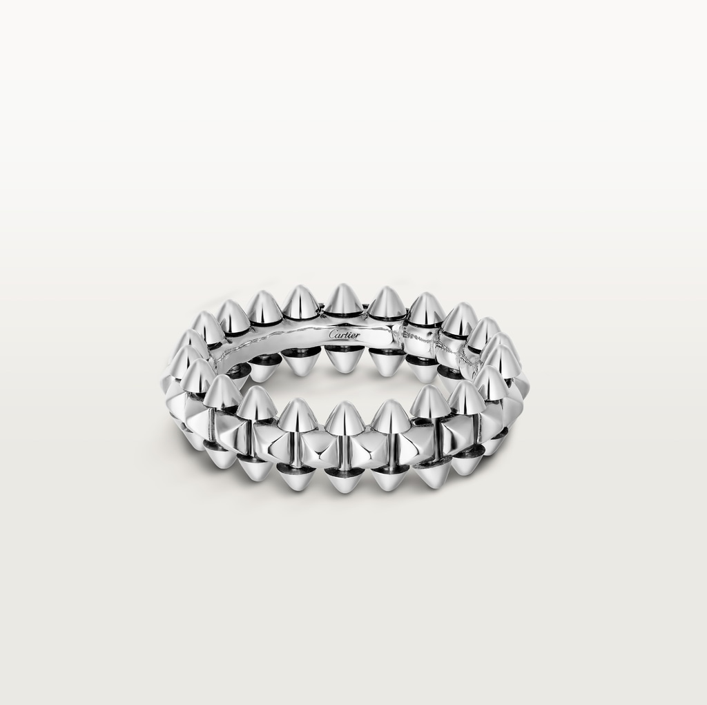 Clash de Cartier ring, small modelWhite gold