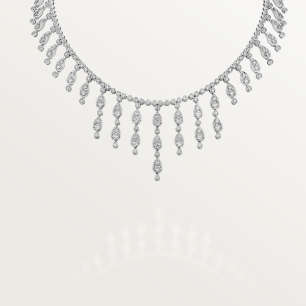 Collar colección Diamantes Oro blanco, diamantes