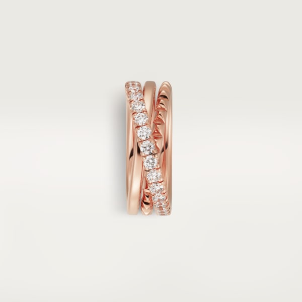 Anillo Étincelle de Cartier, semipavé Oro rosa, diamantes